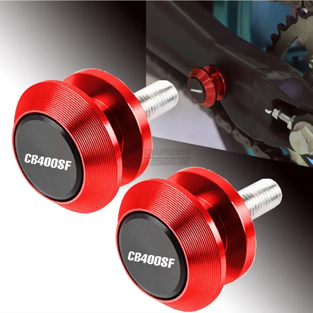 Motorcycle 6MM 8MM CNC Aluminum Swingarm Spools Stand Screws Slider For Honda CB400SF CB 400SF CB400 SF 1992-1998 1997 1996 1995
Motorcycle 6MM 8MM CNC Aluminum Swingarm Spools Stand Screws Slider For Honda CB400SF CB 400SF CB400 SF 1992-1998 1997 1996 1995