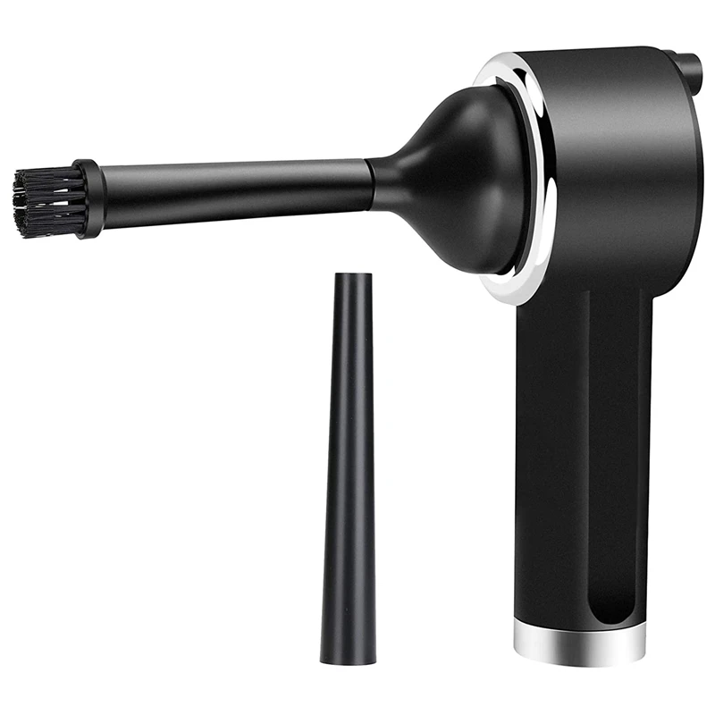 Cordless Air Duster and Vacuum 2-In-1 Powerful 42000 RPM Motor Rechargeable 6000MAh Air Blower for Computer Keyboard Car
Cordless Air Duster and Vacuum 2-In-1 Powerful 42000 RPM Motor Rechargeable 6000MAh Air Blower for Computer Keyboard Car