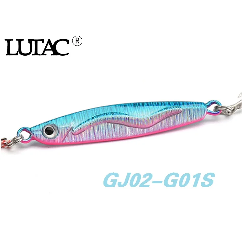 LUTAC jig head lures fishing metal jigging lures fishing bait colorful lure slowsinking bait gears
LUTAC jig head lures fishing metal jigging lures fishing bait colorful lure slowsinking bait gears