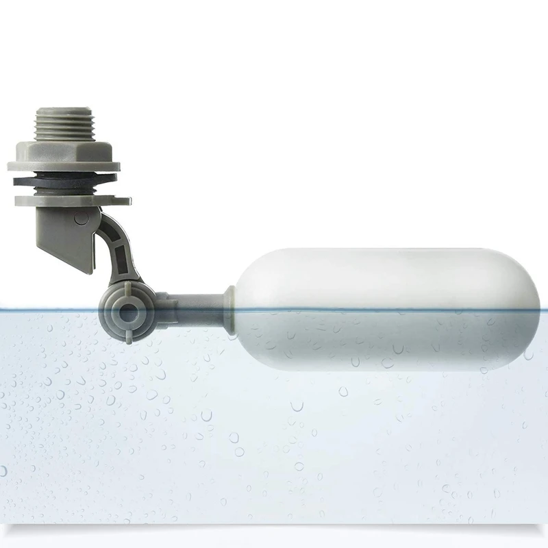 4PCS Float Ball Valve Kit 1/2 Inch Supply Tube Water Float Valve with Adjustable Arm for Pool Livestock Water Trough
4PCS Float Ball Valve Kit 1/2 Inch Supply Tube Water Float Valve with Adjustable Arm for Pool Livestock Water Trough