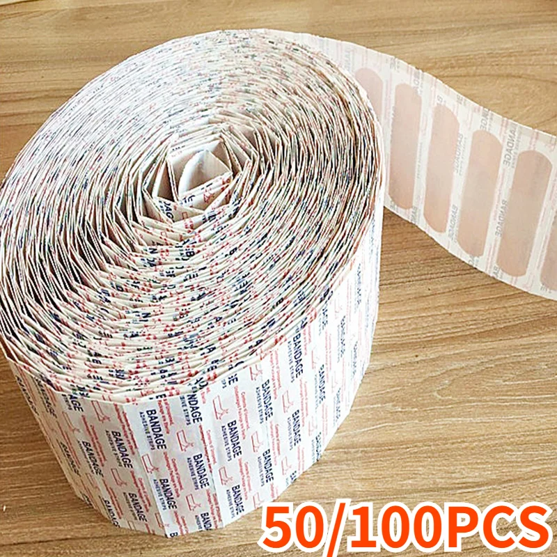50/100PCS Band-Aids Waterproof Breathable Cushion Adhesive Plaster Wound Hemostasis Sticker Band First Aid Bandage Medical Gauze
50/100PCS Band-Aids Waterproof Breathable Cushion Adhesive Plaster Wound Hemostasis Sticker Band First Aid Bandage Medical Gauze