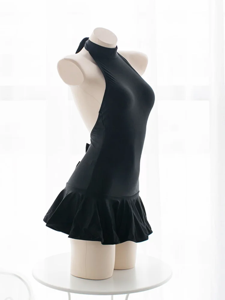 Cos saber японский купальник Косплей Fate Zero Stay Night sukumizu черный нижнее белье для женщин
