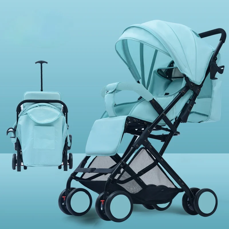 Ultra-lightweight Baby Stroller, Easy To Carry, Can Sit, Lie Down, Three-fold, Trolley Can Be Boarded on The Plane
Ultra-lightweight Baby Stroller, Easy To Carry, Can Sit, Lie Down, Three-fold, Trolley Can Be Boarded on The Plane