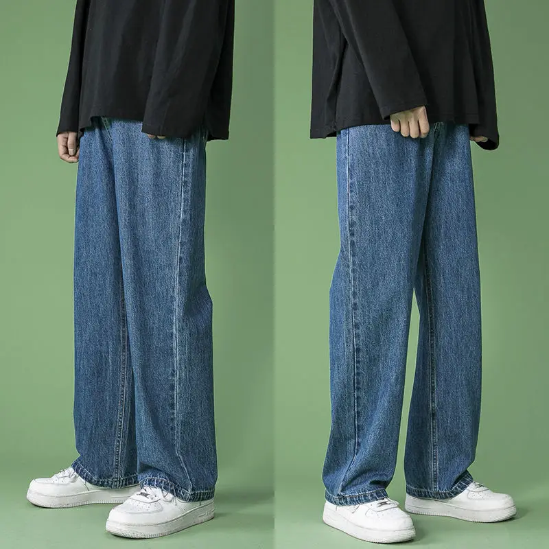 Spring And Summer Jeans Men Korean Fashion Loose Casual Jeans Men Harajuku Streetwear Wild Hip-hop Wide-leg Mopping Jeans Men
Spring And Summer Jeans Men Korean Fashion Loose Casual Jeans Men Harajuku Streetwear Wild Hip-hop Wide-leg Mopping Jeans Men