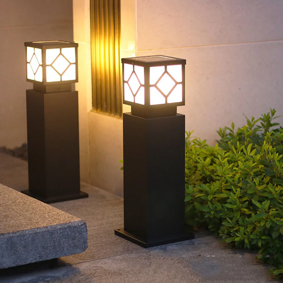 Outdoor Solar Garden Pillar Lamp Landscape Corridor Porch Pathway Post Light Lamp Waterproof Villa Courtyard Solar Bollard Light
Outdoor Solar Garden Pillar Lamp Landscape Corridor Porch Pathway Post Light Lamp Waterproof Villa Courtyard Solar Bollard Light