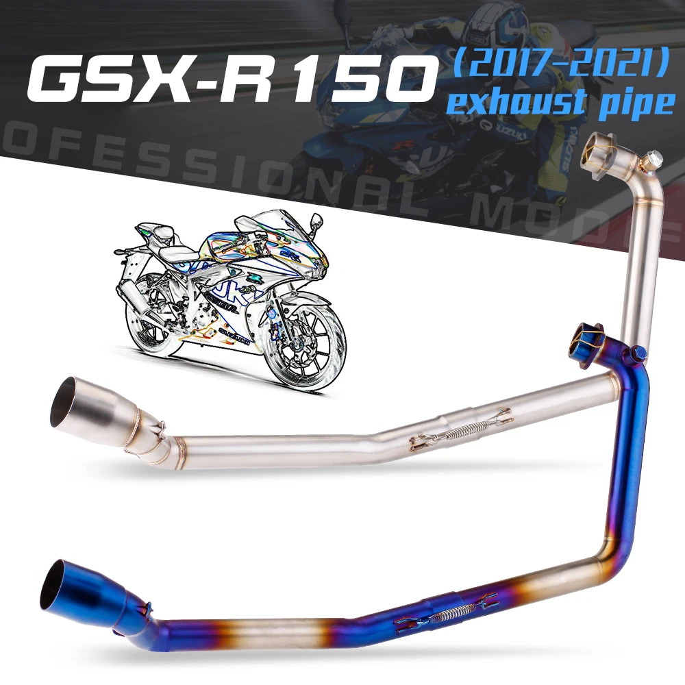 Suitable for GSX-R150 stainless steel exhaust pipe non-destructive modification imitating carbon fiber tail section
Suitable for GSX-R150 stainless steel exhaust pipe non-destructive modification imitating carbon fiber tail section