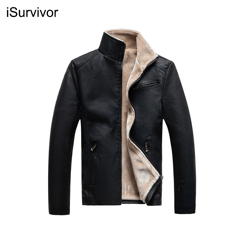 iSurvivor Autumn And Winter New Leather Jacket Men's Plus Velvet Thick Coat Men's Leather Jacket Warm Motorcycle Clothing
iSurvivor Autumn And Winter New Leather Jacket Men's Plus Velvet Thick Coat Men's Leather Jacket Warm Motorcycle Clothing