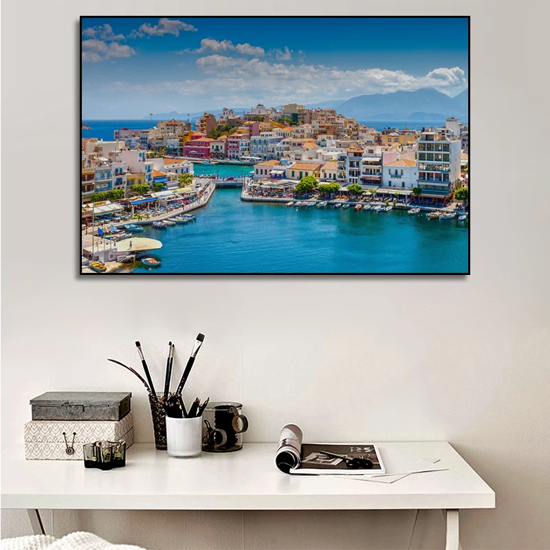 Greece Summer SeaView Mediterranean City Scenery Poster Wall Chart Home Living Room Decoration Bedroom
Greece Summer SeaView Mediterranean City Scenery Poster Wall Chart Home Living Room Decoration Bedroom