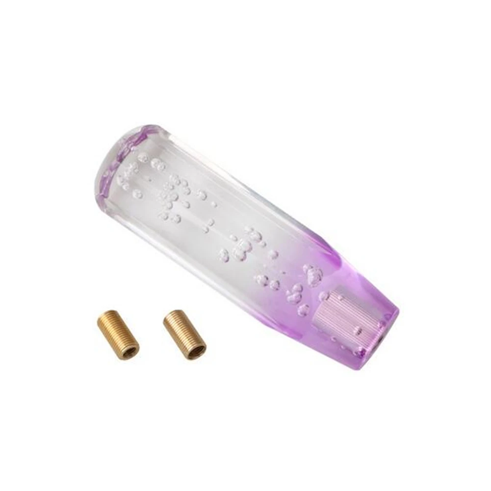 15cm Car Purple AT MT Crystal Resin Gear Shift Knob Bubble Auto Manual Stick Gear Shifter Stick Gear Shift Knobs Fit For Honda
15cm Car Purple AT MT Crystal Resin Gear Shift Knob Bubble Auto Manual Stick Gear Shifter Stick Gear Shift Knobs Fit For Honda