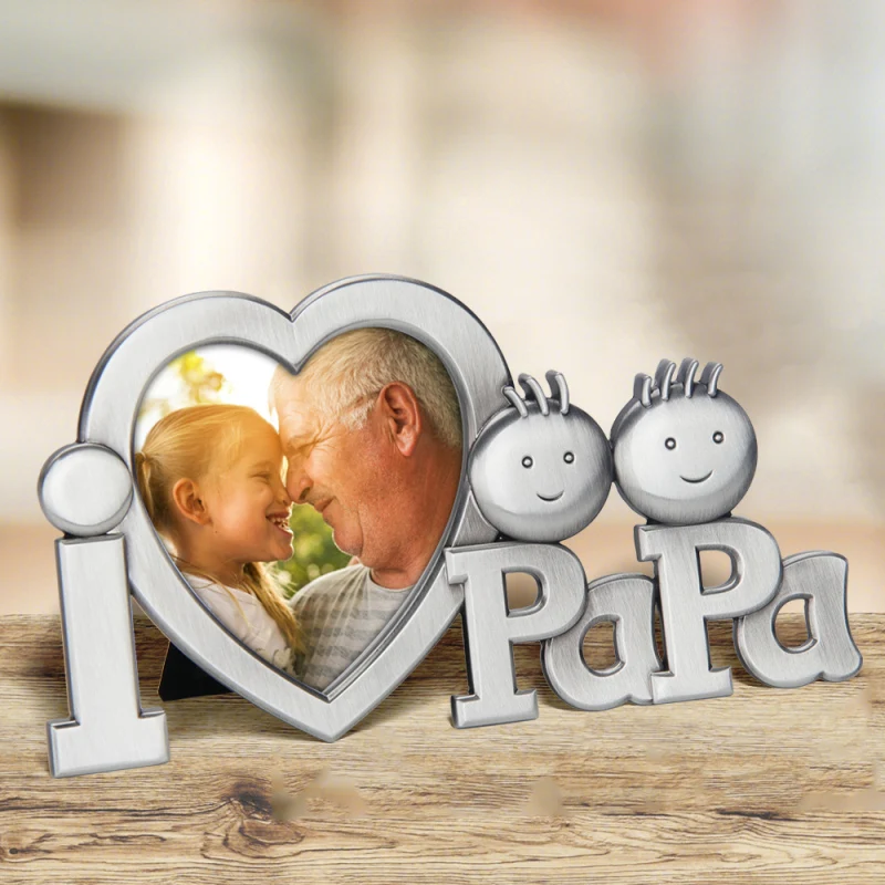 LASODY I Love Papa рамка для фотографий 3x3 дюйма отличный подарок на день отца папа