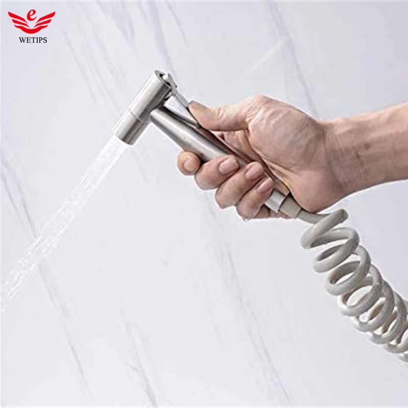 Wetips Handheld Bidet Sprayer Portable Flush Toilet Sprayer Douchette Toilette Hygienic Shower Toilet Water Ducha Bidet Spray
Wetips Handheld Bidet Sprayer Portable Flush Toilet Sprayer Douchette Toilette Hygienic Shower Toilet Water Ducha Bidet Spray