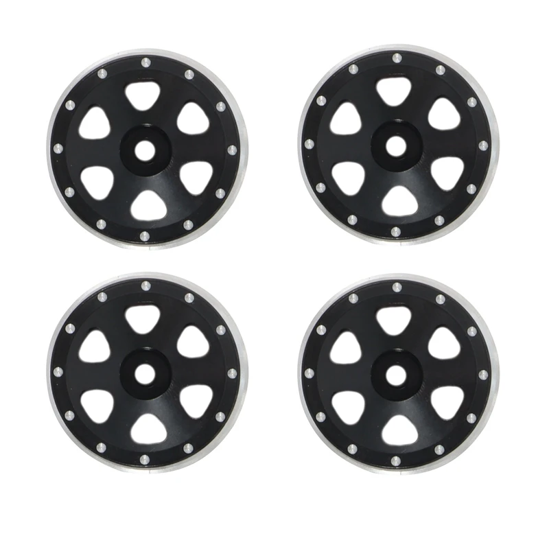4PCS 1.0 Beadlock CNC Mini Crawler Wheel Rim Hub for 1/24 RC Crawler Car Axial SCX24 90081 AXI00002 Upgrade Parts
4PCS 1.0 Beadlock CNC Mini Crawler Wheel Rim Hub for 1/24 RC Crawler Car Axial SCX24 90081 AXI00002 Upgrade Parts