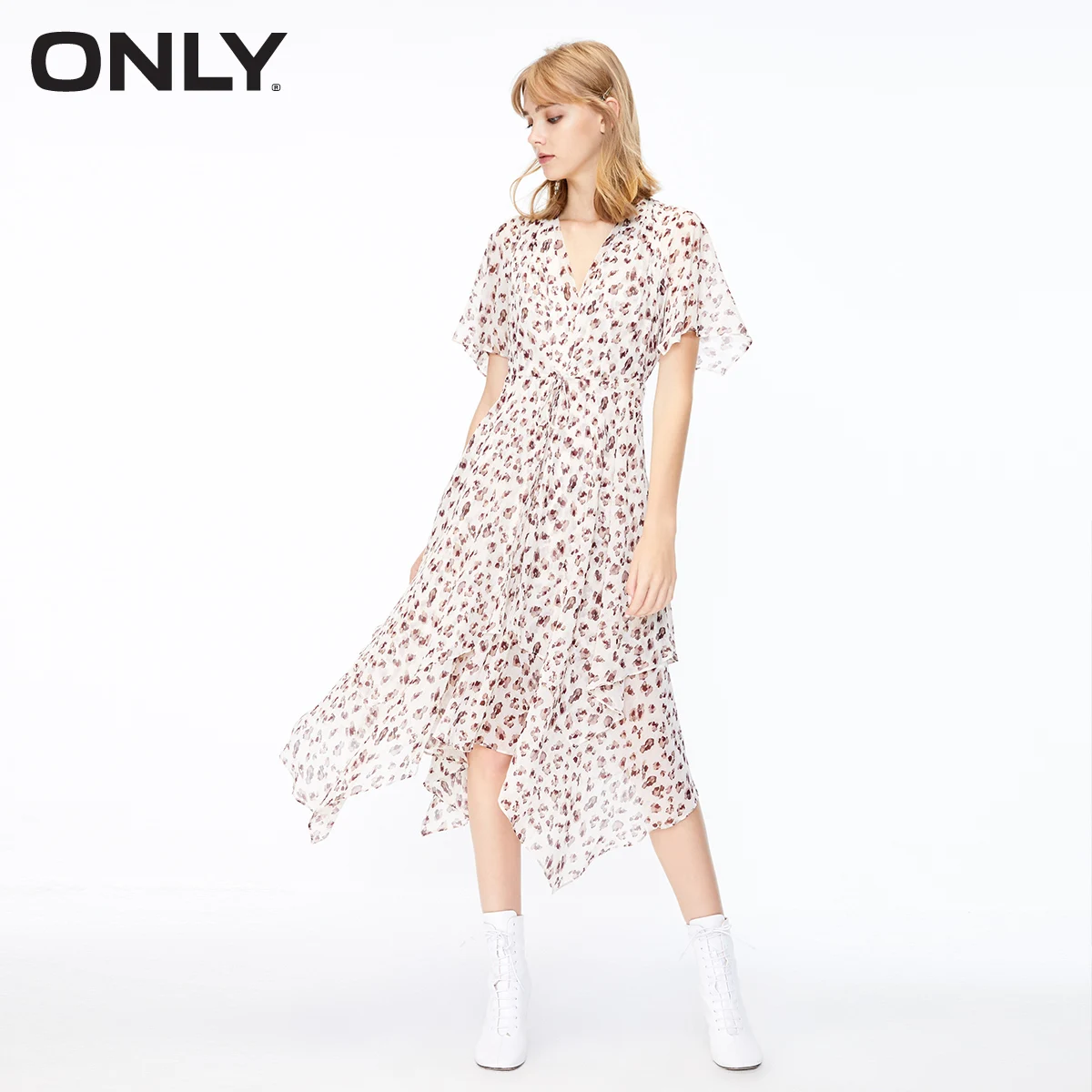ONLY summer new style temperament printed skirt waist thin chiffon dress female | 119307571
ONLY summer new style temperament printed skirt waist thin chiffon dress female | 119307571