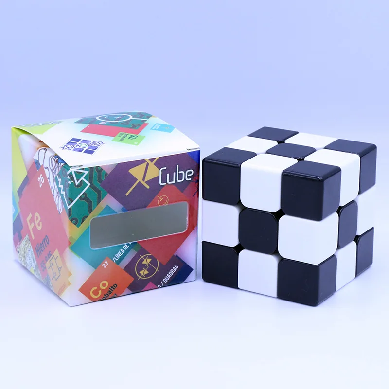 Black and White Magic Speed Cubes Easy Turning and Smooth Play Durable Puzzle Cube 3x3 Magic Cube for Children Boys Kids Toys
Black and White Magic Speed Cubes Easy Turning and Smooth Play Durable Puzzle Cube 3x3 Magic Cube for Children Boys Kids Toys