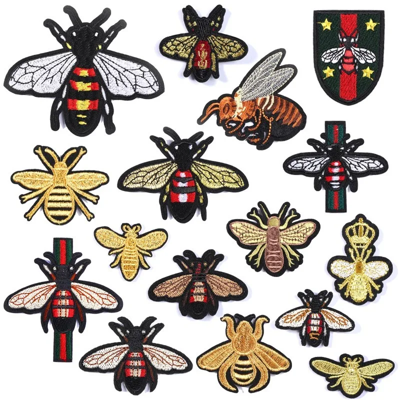 50pcs/lot Bee Embroidery Patches Letters Clothing Decoration Accessories Diy Iron Heat Transfer Applique Clothes Patches
50pcs/lot Bee Embroidery Patches Letters Clothing Decoration Accessories Diy Iron Heat Transfer Applique Clothes Patches