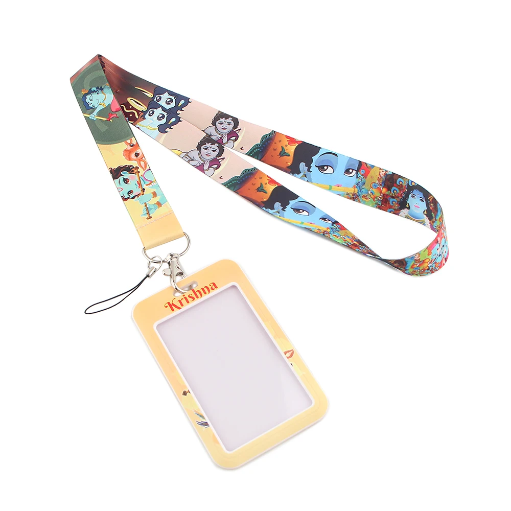PF217 New Krishna Amulet Neck Straps lanyard card ID Badge Holder Keychain Pass Gym Mobile Kids Key Holder Key Rings Gifts
PF217 New Krishna Amulet Neck Straps lanyard card ID Badge Holder Keychain Pass Gym Mobile Kids Key Holder Key Rings Gifts