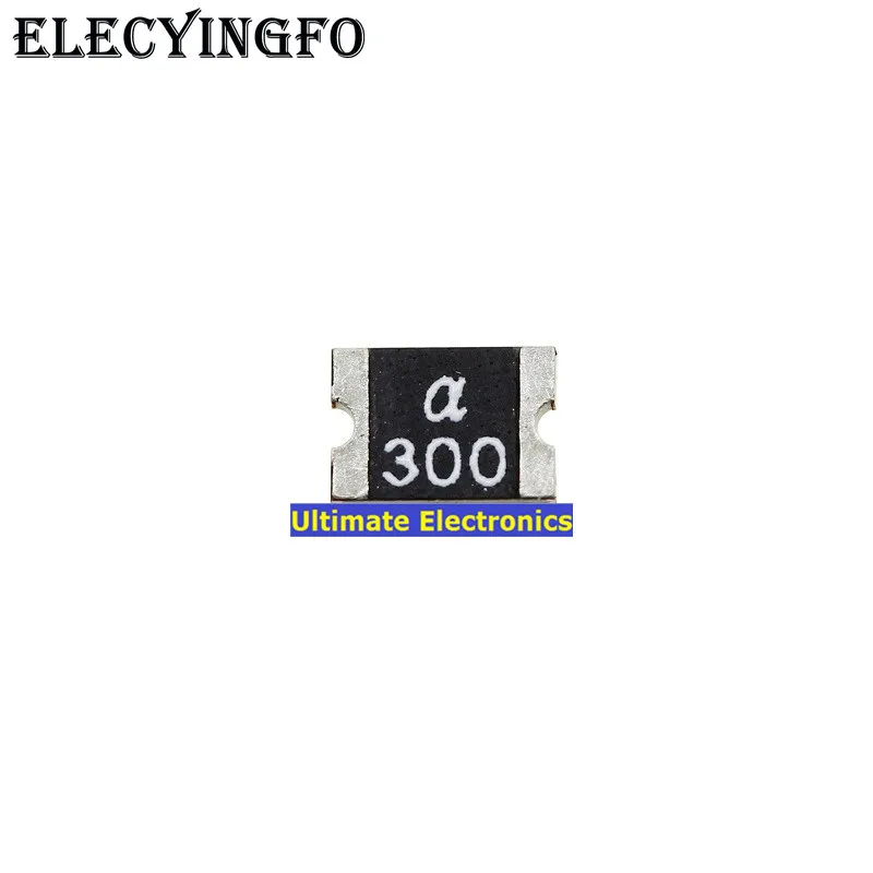 50 шт. 1812 SMD PTC сбрасываемый предохранитель 3A/8V 3000mA SMD MSMD300 
50 шт. 1812 SMD PTC сбрасываемый предохранитель 3A/8V 3000mA SMD MSMD300