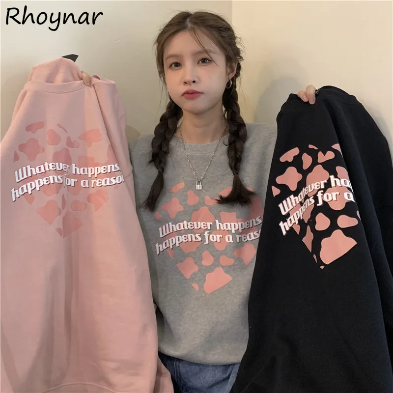 No Hat Hoodies Women Letter Printing Lovely Harajuku BF Students Streetwear Ins Couple Leisure Loose Elegant Japanese Style Cozy
No Hat Hoodies Women Letter Printing Lovely Harajuku BF Students Streetwear Ins Couple Leisure Loose Elegant Japanese Style Cozy
