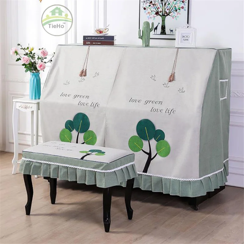European Piano Cover Sets General Modern Dustproof Piano Cover Stool Seats Cover Home Decor Full Cover Piano Dust Cover
European Piano Cover Sets General Modern Dustproof Piano Cover Stool Seats Cover Home Decor Full Cover Piano Dust Cover