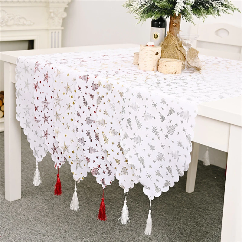 Bronzing Star Christmas Decoration Table Runner Placemat Tablecloth Mat Wedding Xmas New Year Party Banquet Home Decor 63086
Bronzing Star Christmas Decoration Table Runner Placemat Tablecloth Mat Wedding Xmas New Year Party Banquet Home Decor 63086