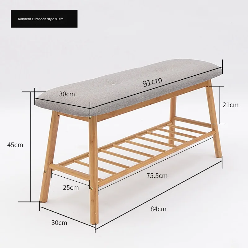 Dustproof bamboo can sit and change the shoe stool to prevent falling bamboo simple modern storage creative fabric bamboo multi-
Dustproof bamboo can sit and change the shoe stool to prevent falling bamboo simple modern storage creative fabric bamboo multi-