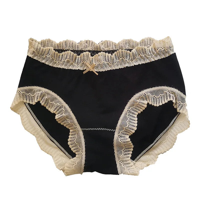 2021 NEW Women Underwear Sexy Lace-Edge Comfortable Breathable Modal Panties Mid-Waist Cotton Briefs Fashion Design Lingerie
2021 NEW Women Underwear Sexy Lace-Edge Comfortable Breathable Modal Panties Mid-Waist Cotton Briefs Fashion Design Lingerie