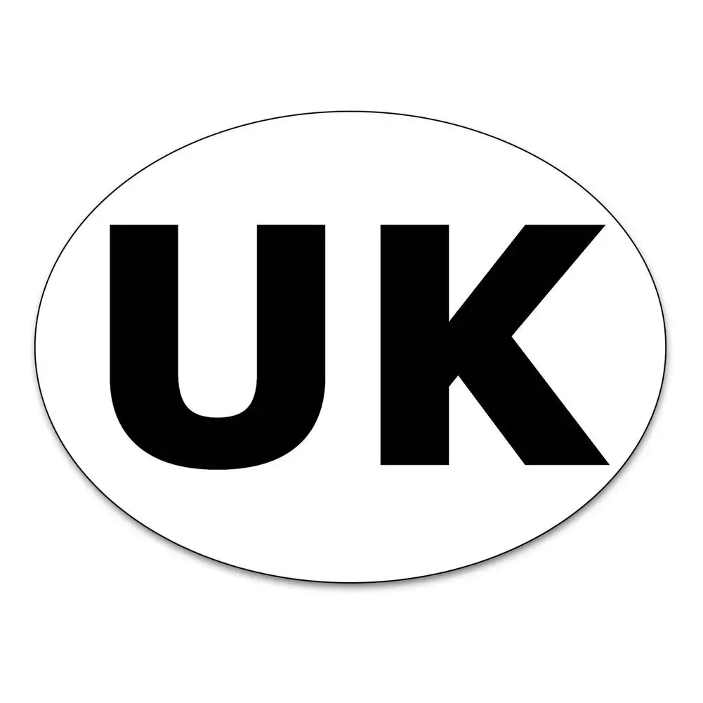 UK Oval Sticker For Cars Vans Trucks Vinyl Stickers UK Car Number Plate Reflective Self-adhesive UK Sticker For Driving Abro 
UK Oval Sticker For Cars Vans Trucks Vinyl Stickers UK Car Number Plate Reflective Self-adhesive UK Sticker For Driving Abro