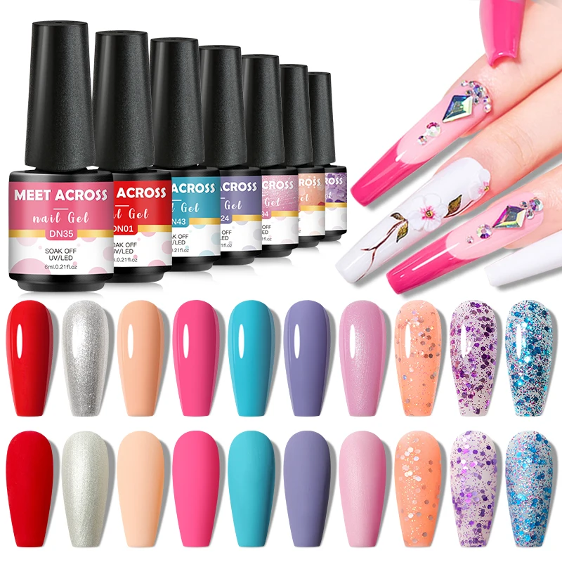 Mtssii 10pcs Color Gel Nail Polish Set Semi Permanent UV Led Gel Varnish Soak Off Glitter Nail Lacquers With Base Top Coat
Mtssii 10pcs Color Gel Nail Polish Set Semi Permanent UV Led Gel Varnish Soak Off Glitter Nail Lacquers With Base Top Coat