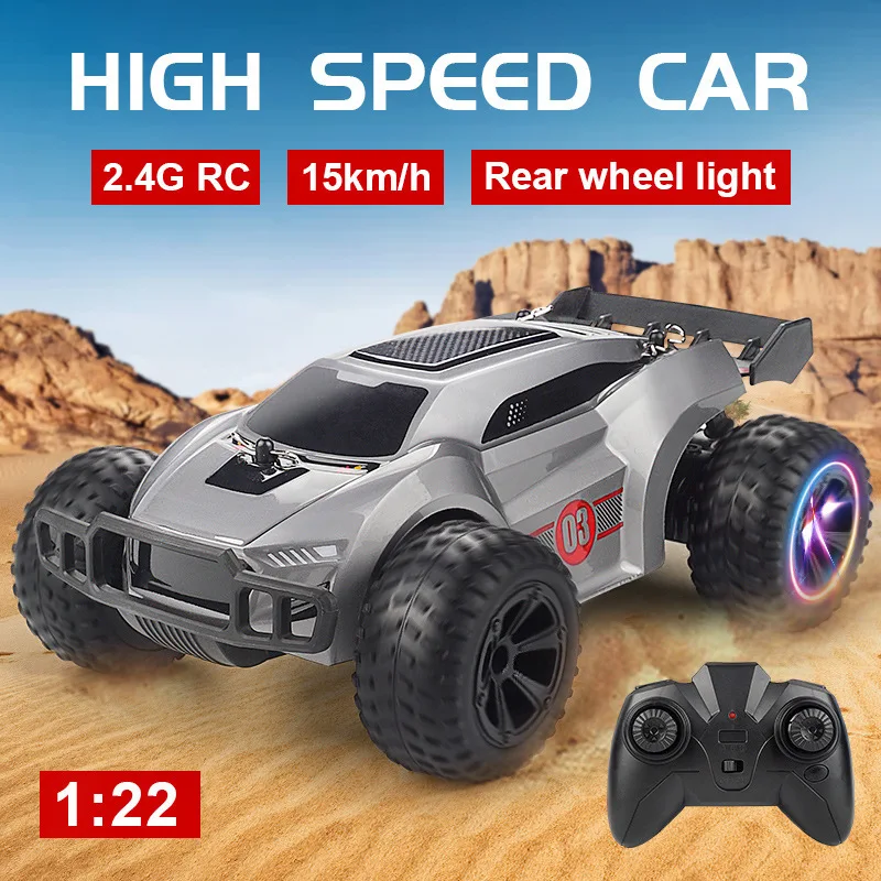 2.4G Children's Boy Toy Wireless Remote Control Vehicle High-speed Drift Climbing RC Car 1:22 Off Road Cars With Remote Control
2.4G Children's Boy Toy Wireless Remote Control Vehicle High-speed Drift Climbing RC Car 1:22 Off Road Cars With Remote Control