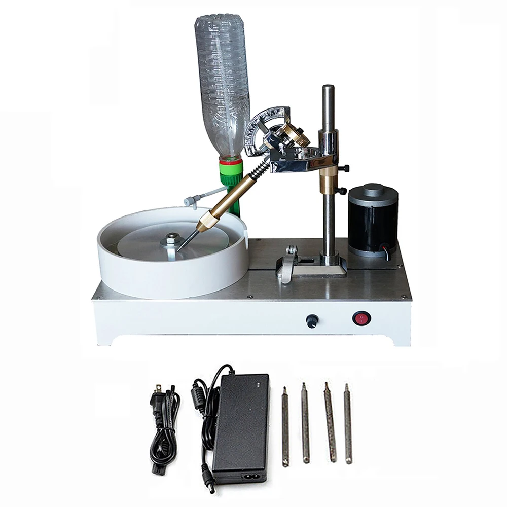 Lastest Gem Faceting Machine Jade Stone Angle Machine Jewelry Polisher Flat Grinder Speed Adjustable 1800RPM
Lastest Gem Faceting Machine Jade Stone Angle Machine Jewelry Polisher Flat Grinder Speed Adjustable 1800RPM