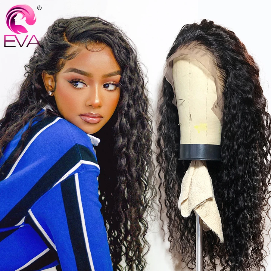Eva Hair Deep Wave Wig Glueless Lace Front Human Hair Wigs Pre Plucked Brazilian Deep Wave Lace Frontal Wigs For Women Remy Hair
Eva Hair Deep Wave Wig Glueless Lace Front Human Hair Wigs Pre Plucked Brazilian Deep Wave Lace Frontal Wigs For Women Remy Hair