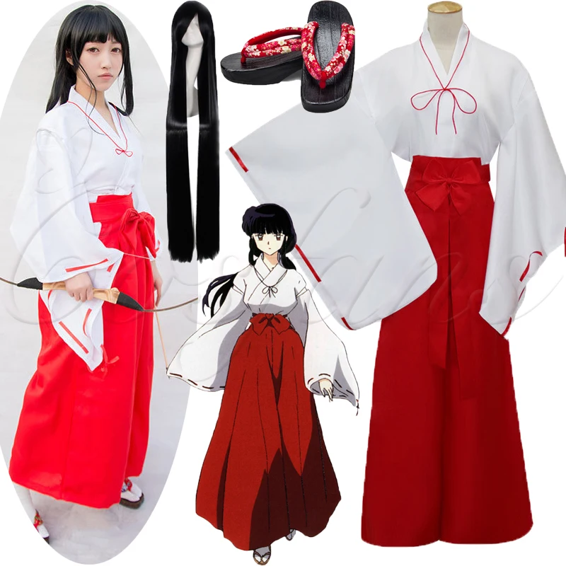 Косплей платье аниме Inuyasha Kikyou костюмы Kikyo парики для женщин и мужчин Униформа японский комплект кимоно парик искусственные волосы
Косплей платье аниме Inuyasha Kikyou костюмы Kikyo парики для женщин и мужчин Униформа японский комплект кимоно парик искусственные волосы