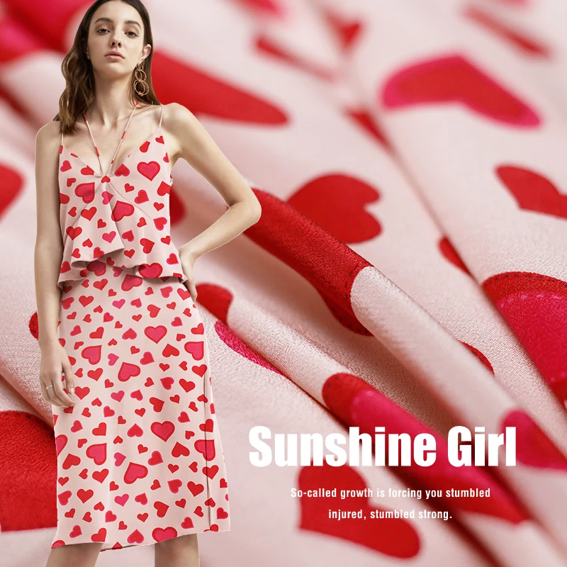 135 cm love printed silk fabric 12 mm crepe de chine silk fabric meter summer shirt dress crepe fabric wholesale silk cloth
135 cm love printed silk fabric 12 mm crepe de chine silk fabric meter summer shirt dress crepe fabric wholesale silk cloth