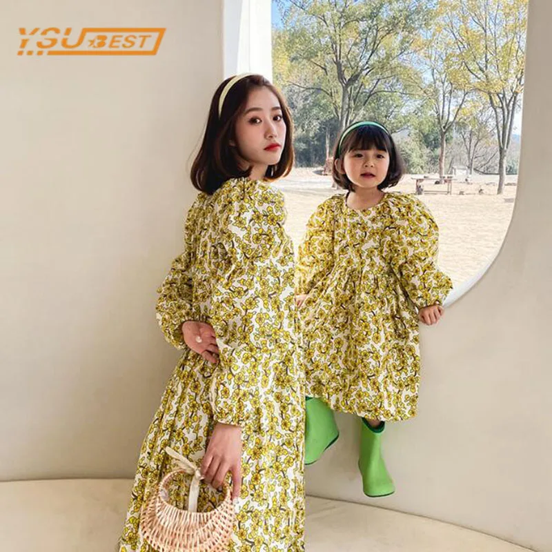 Spring Autumn Family Mother and Daughter Dress Long Sleeve Printing Dress Clothes Family Clothing Family Matching Outfits Dress
Spring Autumn Family Mother and Daughter Dress Long Sleeve Printing Dress Clothes Family Clothing Family Matching Outfits Dress
