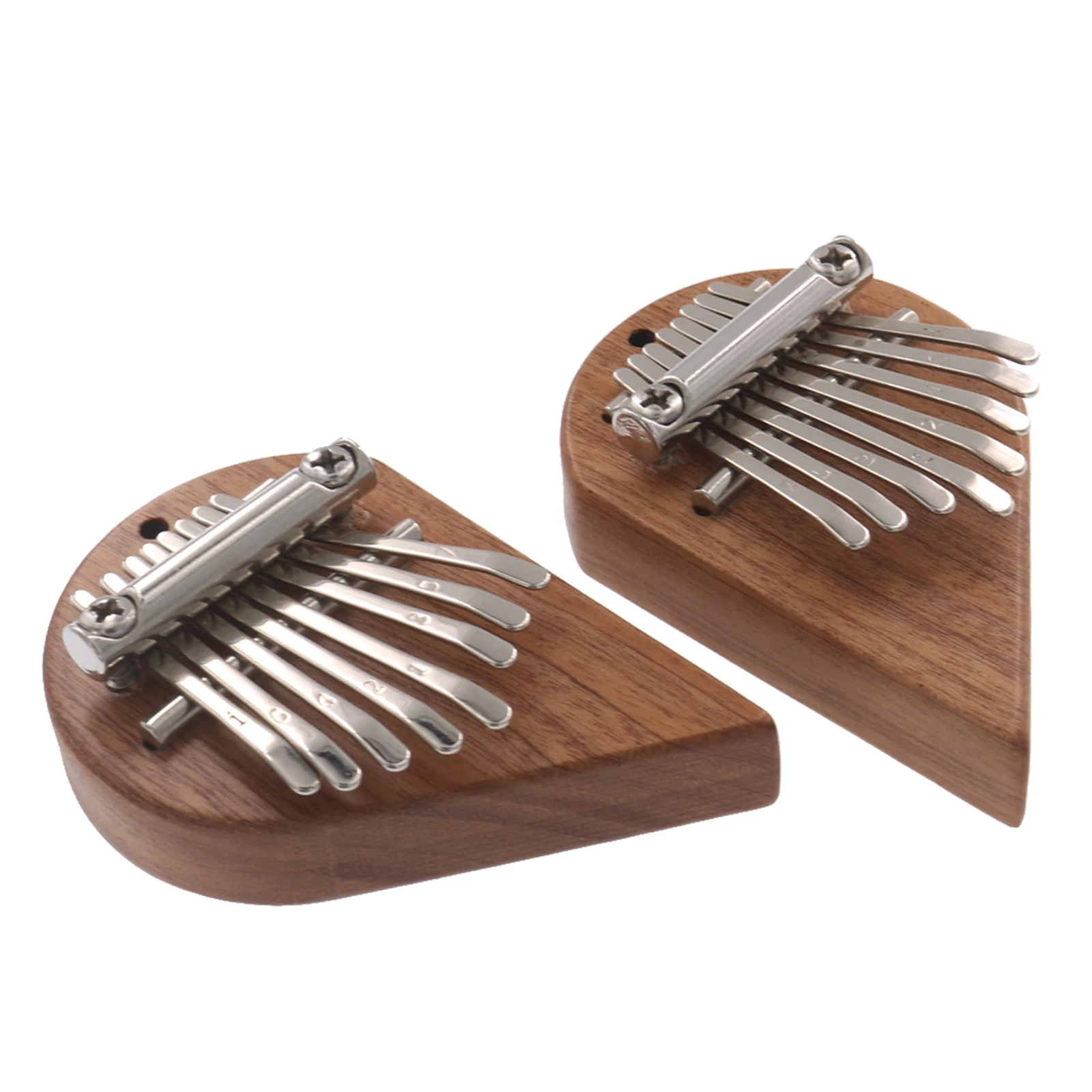 Wooden 8 Keys Mini Heart Shaped Kalimba Finger Mbira Pendant Musical Instrument for Beginner
Wooden 8 Keys Mini Heart Shaped Kalimba Finger Mbira Pendant Musical Instrument for Beginner