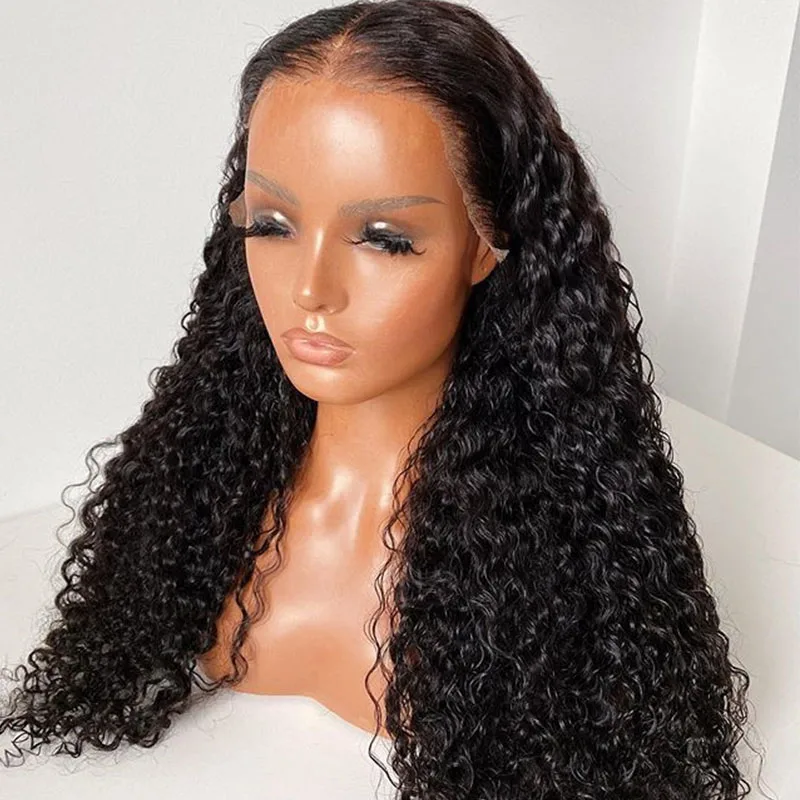 Black Long Kinky Curly Lace Front Synthetic Hair Wig For Black Women Middle Part With Baby Hair Glueless
Black Long Kinky Curly Lace Front Synthetic Hair Wig For Black Women Middle Part With Baby Hair Glueless