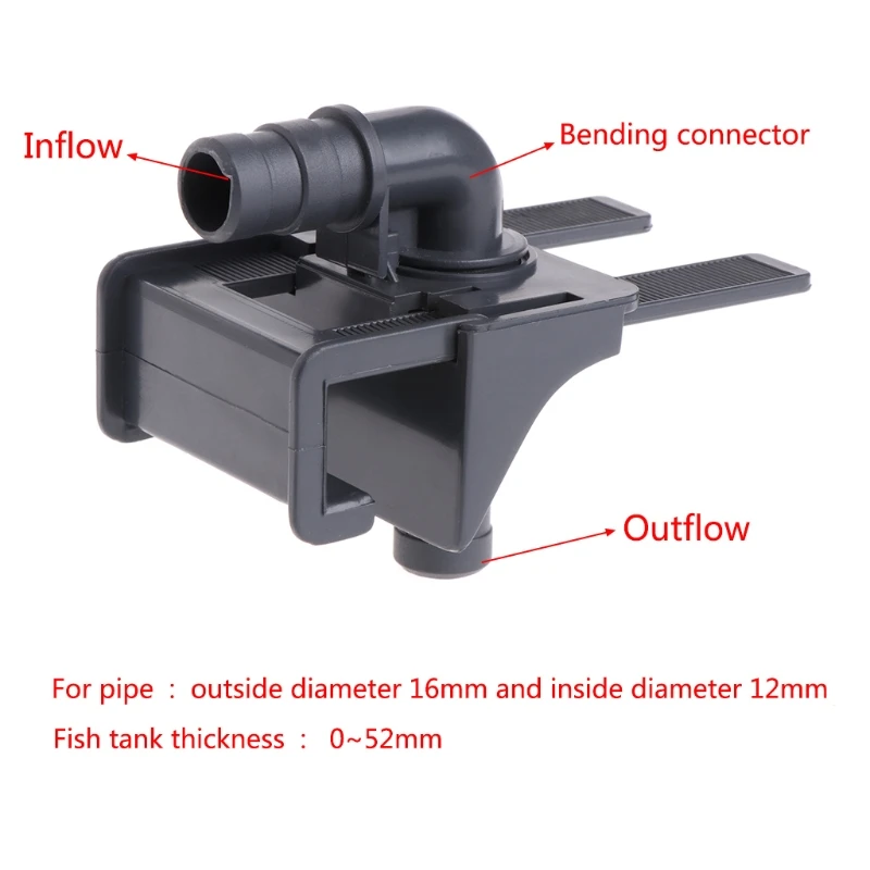 Aquarium Water Pipe Connector Fish Tank Mount Holder Inflow Outflow Stretchable K3NA
Aquarium Water Pipe Connector Fish Tank Mount Holder Inflow Outflow Stretchable K3NA