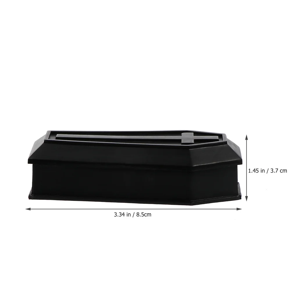 Coffin Decor Ornament Haunted House Props Prank Prop