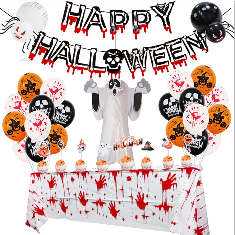 Halloween balloon garland arch set helium balloon foil set Halloween party decorations Halloween tablecloth set
Halloween balloon garland arch set helium balloon foil set Halloween party decorations Halloween tablecloth set