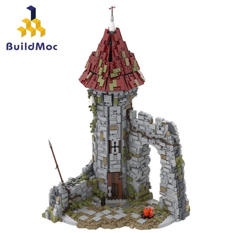 Wizard's Tower The medieval City Architecture Castle Fortress of War Dark Souls Smithy Stores Japanese Blocks Model Building
Wizard's Tower The medieval City Architecture Castle Fortress of War Dark Souls Smithy Stores Japanese Blocks Model Building