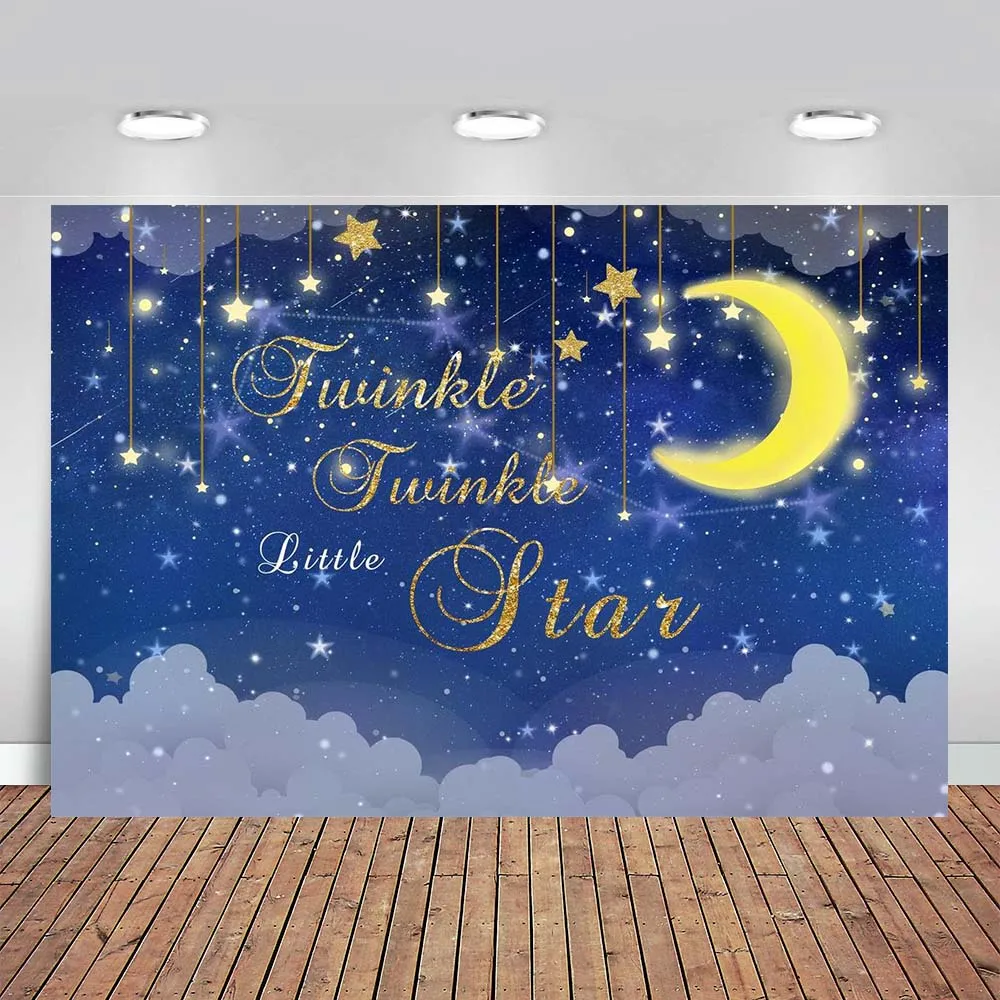 Twinkle Twinkle Little Star Photo Backdrop Kid 1st Birthday Baby Shower Photography Background Navy Blue Shiny Photo Studio Prop
Twinkle Twinkle Little Star Photo Backdrop Kid 1st Birthday Baby Shower Photography Background Navy Blue Shiny Photo Studio Prop