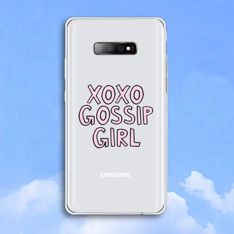 Gossip Girl Love Best Friends Phone Case Transparent For Samsung Galaxy A 71 21s S note 8 9 10 plus 20 ultra
Gossip Girl Love Best Friends Phone Case Transparent For Samsung Galaxy A 71 21s S note 8 9 10 plus 20 ultra