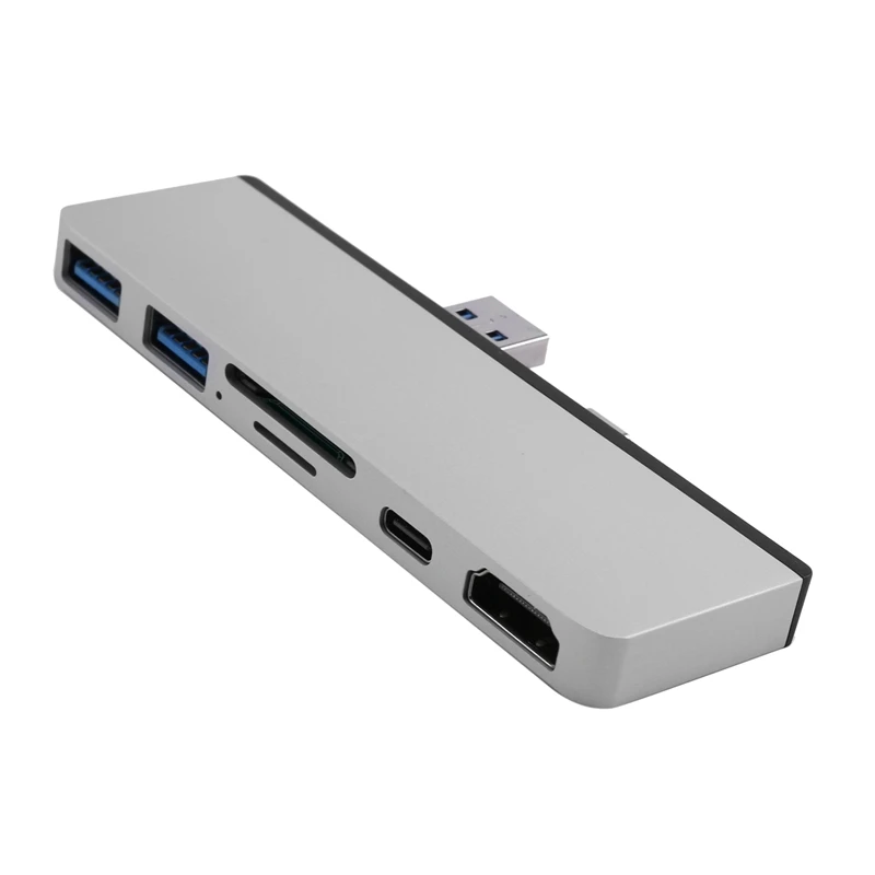 Док-станция FG07, компактная и портативная док-станция 6-в-1 USB3.0 для Surface Pro7
Док-станция FG07, компактная и портативная док-станция 6-в-1 USB3.0 для Surface Pro7