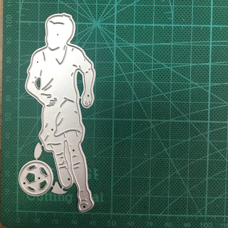 Boy playing football Metal Cutting Dies for DIY Scrapbooking Hands-on Embossing Dies Cuts Craft Paper Cards Making Stencils dies
Boy playing football Metal Cutting Dies for DIY Scrapbooking Hands-on Embossing Dies Cuts Craft Paper Cards Making Stencils dies