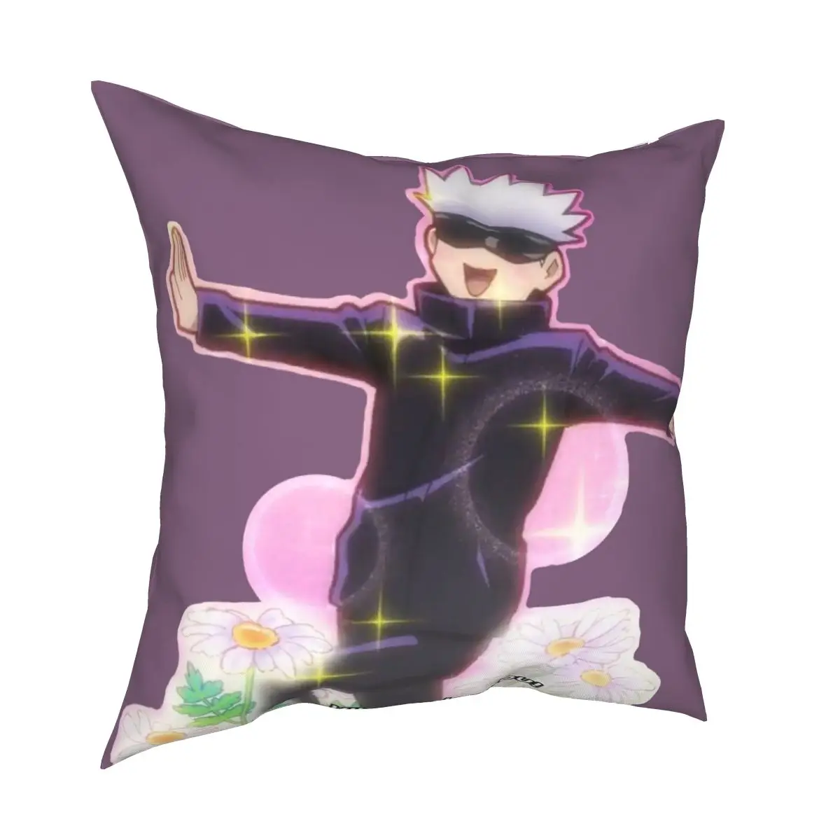 Gojou Satoru Will Kill You Pillowcase Printing Polyester Cushion Cover Decorative Jujutsu Kaisen Pillow Case Cover Seater 18''
Gojou Satoru Will Kill You Pillowcase Printing Polyester Cushion Cover Decorative Jujutsu Kaisen Pillow Case Cover Seater 18''