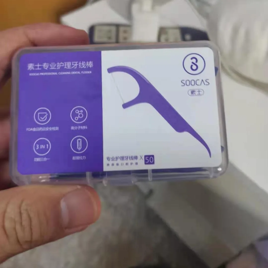 Зубная нить Soocas профессиональная Xiaomi Youpin зубная палочка зубочистки Флоссер