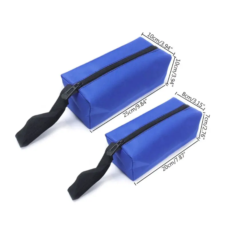Oxford Canvas Tool Bag Zipper Hardware Storage Toolkit Travel Makeup Hand Pouch 
Oxford Canvas Tool Bag Zipper Hardware Storage Toolkit Travel Makeup Hand Pouch