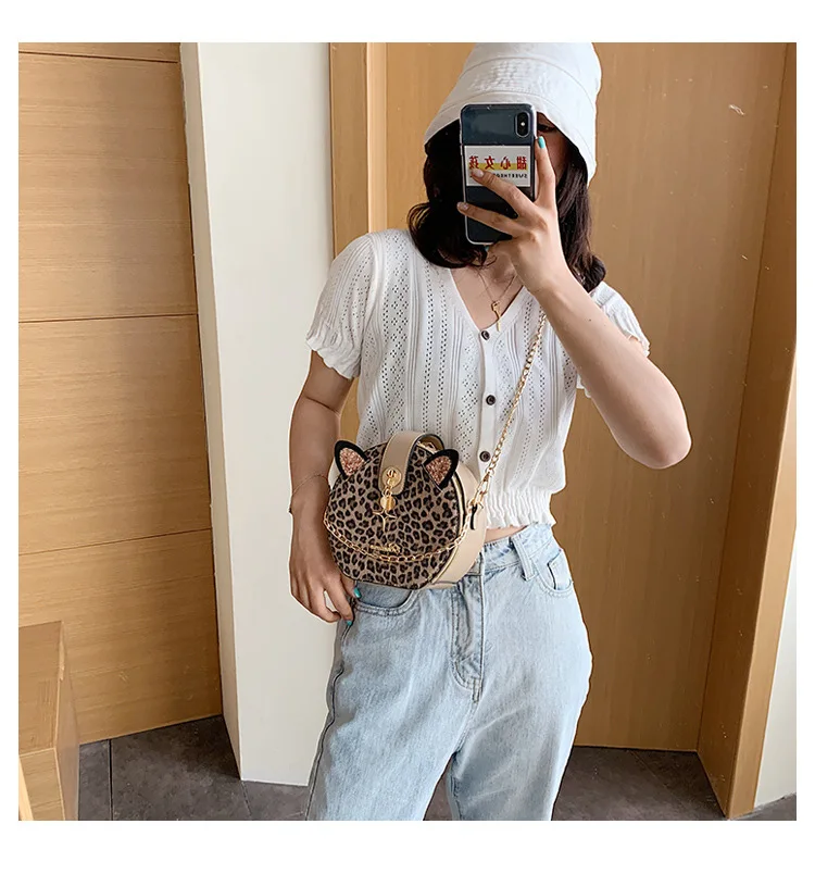 Cute Cat Chain PU Leather Messenger Bag Fashion Cute One Shoulder Handbag Special Female Travel Messenger Bag Bags for women
Cute Cat Chain PU Leather Messenger Bag Fashion Cute One Shoulder Handbag Special Female Travel Messenger Bag Bags for women