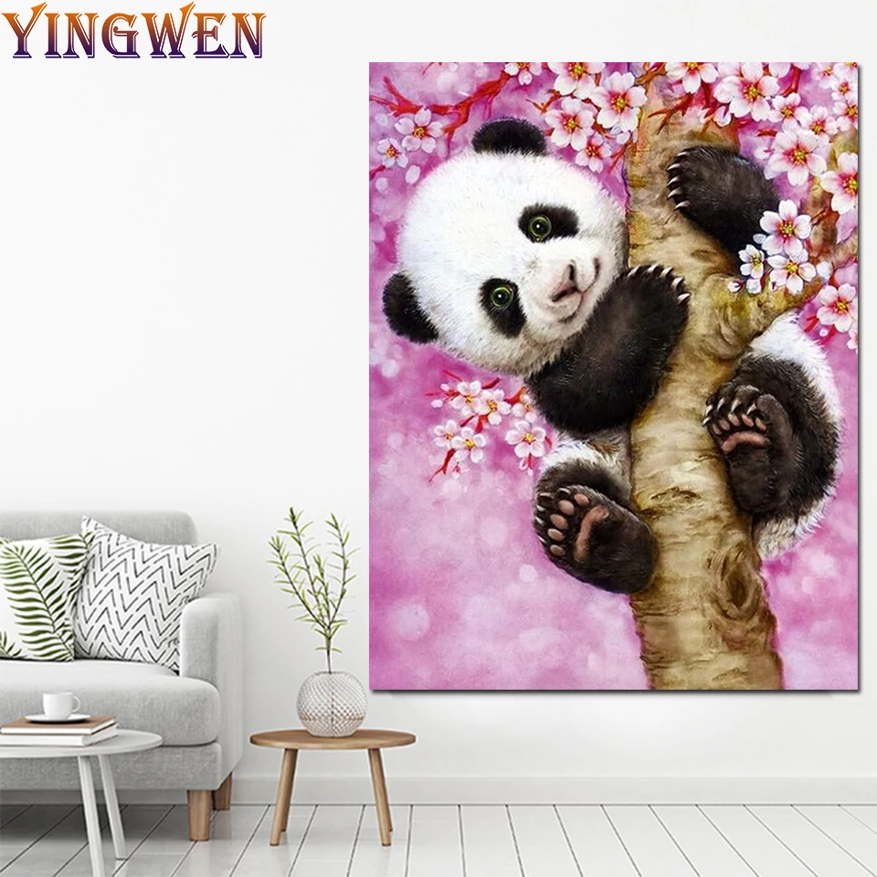 Sakura Panda 5D DIY Diamond Painting Animal Diamond Mosaic Cross Stitch Kits Beads Embroidery Rhinestone Picture Home Decor Gift
Sakura Panda 5D DIY Diamond Painting Animal Diamond Mosaic Cross Stitch Kits Beads Embroidery Rhinestone Picture Home Decor Gift