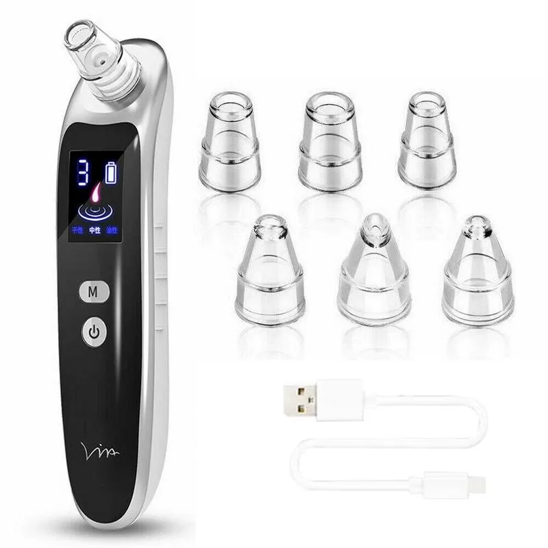 Electric Vacuum Suction Pore Cleaner Blackhead Acne Remover Face Acne Remover Oil Export Electric Blackhead Meter Cleaning Tool
Electric Vacuum Suction Pore Cleaner Blackhead Acne Remover Face Acne Remover Oil Export Electric Blackhead Meter Cleaning Tool